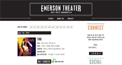 Desktop Screenshot of emersontheater.com